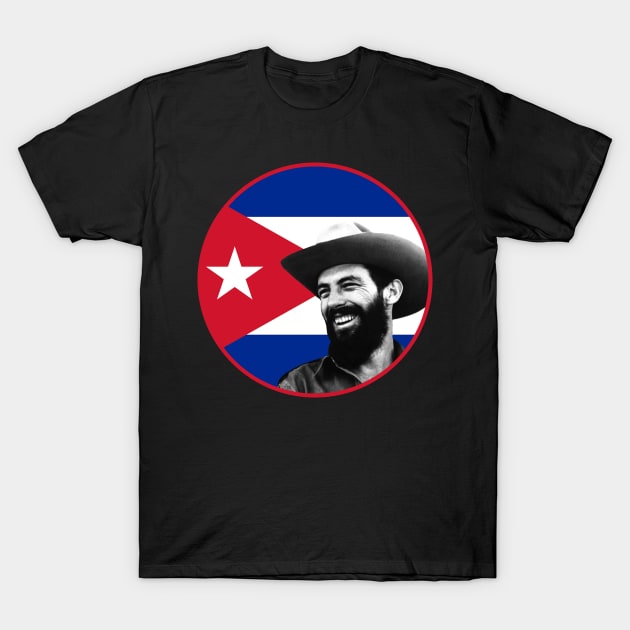 Cuba Flag, Cuban Hero Camillo, Cuba Love T-Shirt by Jakavonis